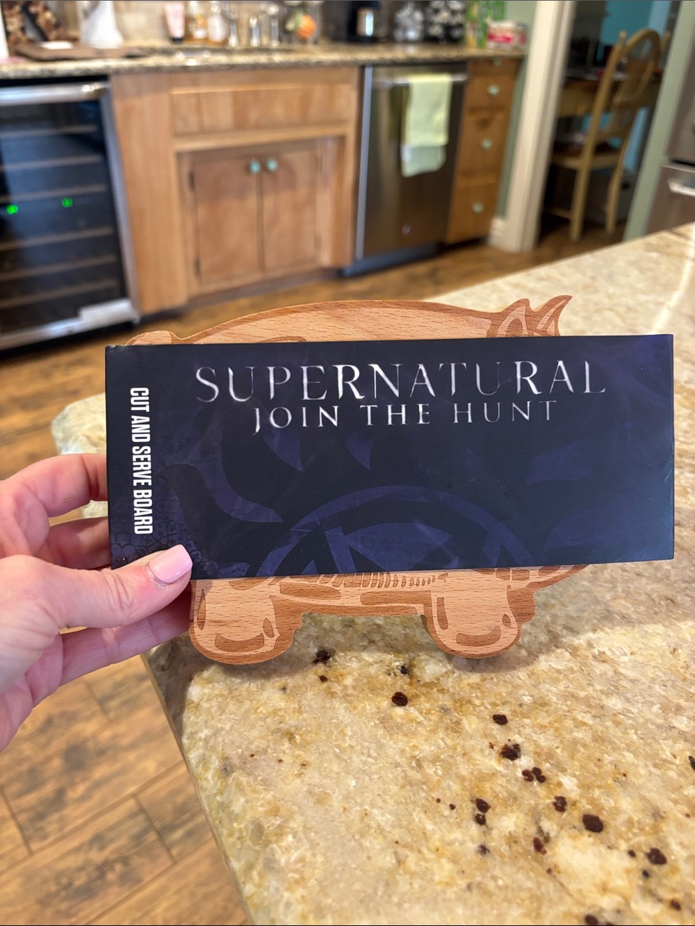 Supernatural Pig Cutting Board